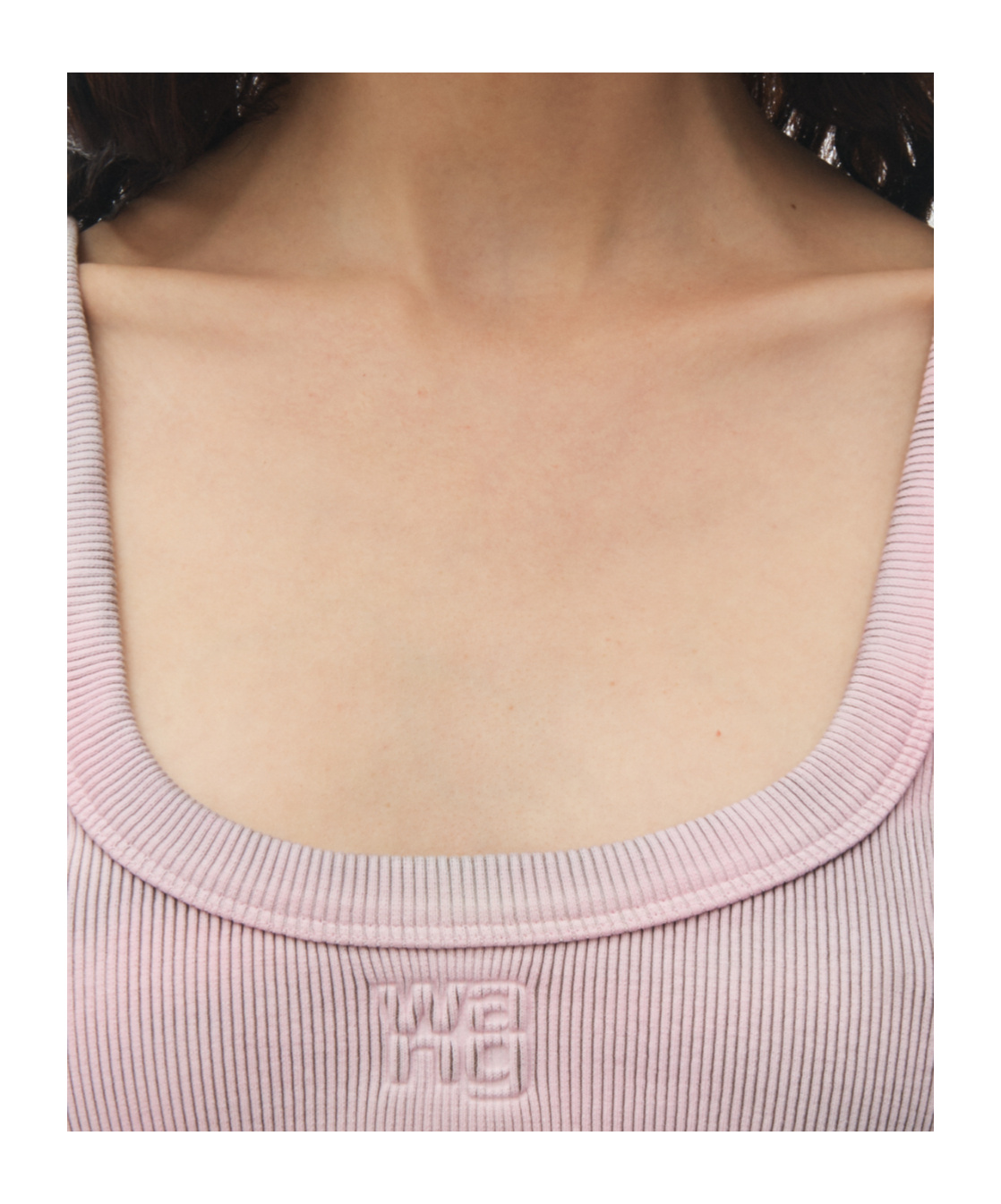 ALEXANDER WANG LOGO BRA TOP 