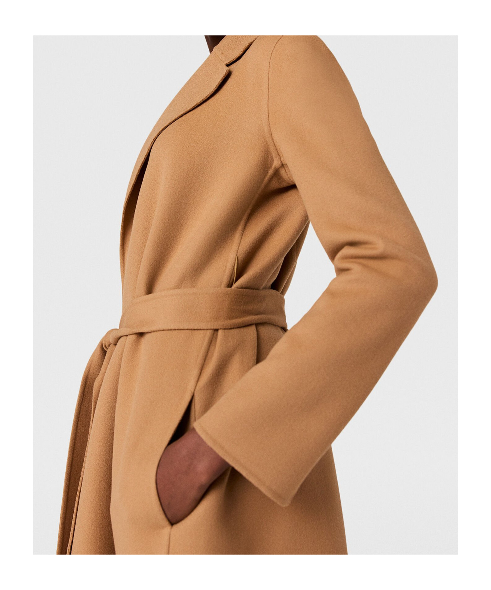 Stella Mccartney Double-faced Belted Trench Coat