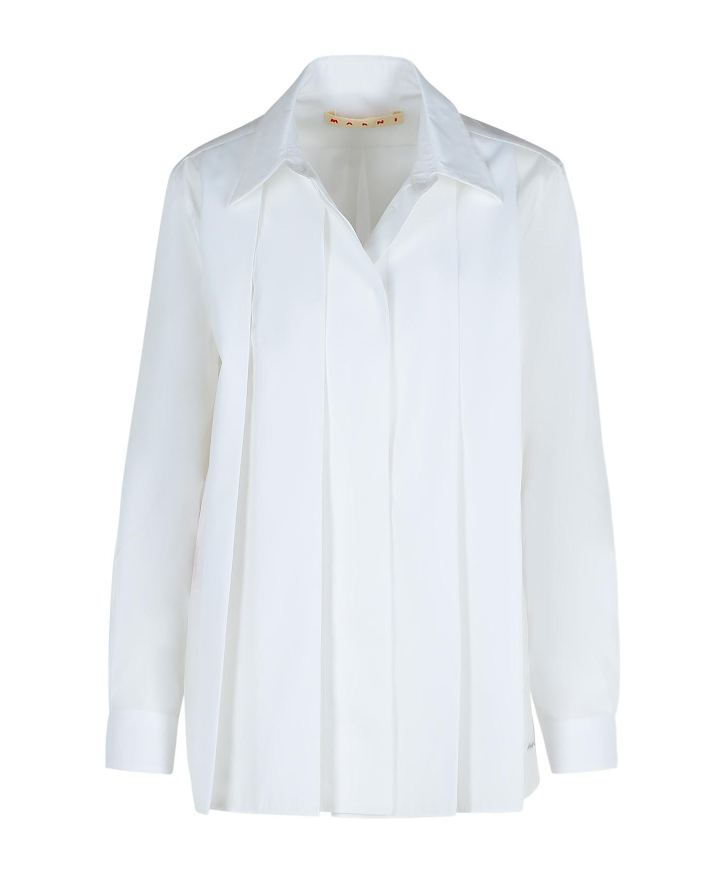 Marni White Cotton Shirt In White