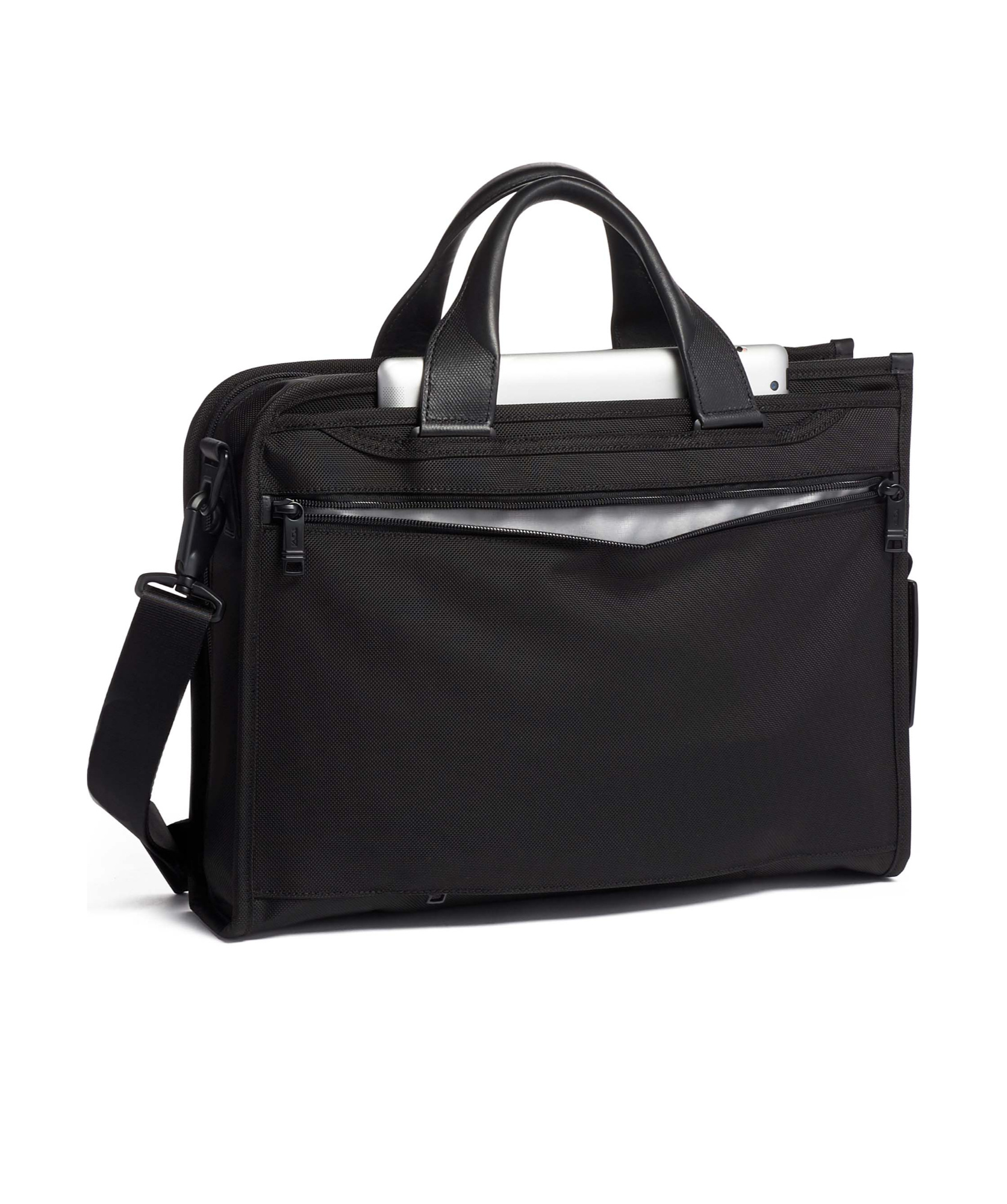 Tumi Alpha 3 Briefcase In Black