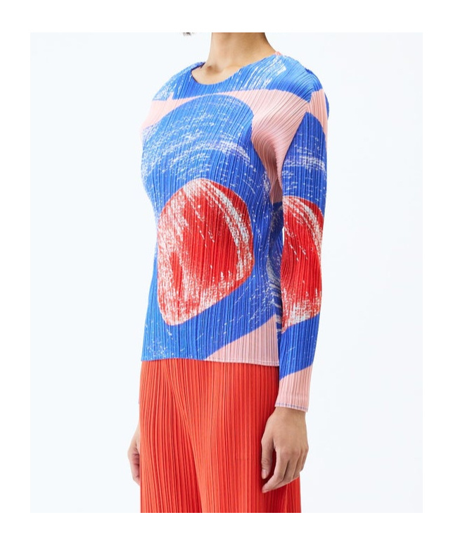 Shop Issey Miyake Backlight Top In Multicolor