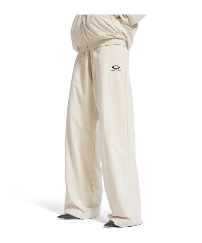 Balenciaga Loop Sports Icon Tracksuit Pants In White