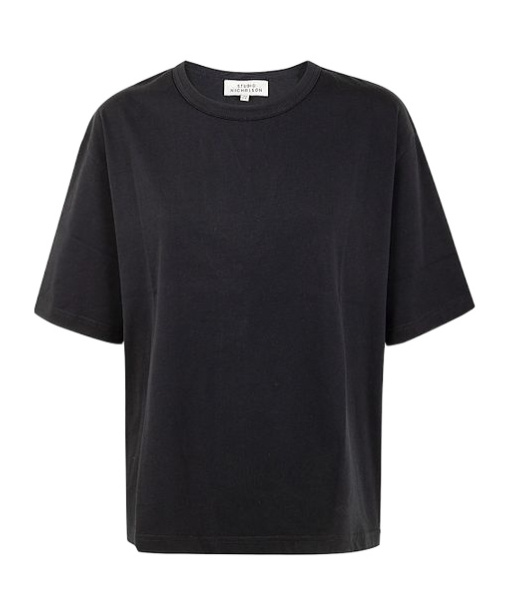 Studio Nicholson Rond Lyocell T-shirt In Black