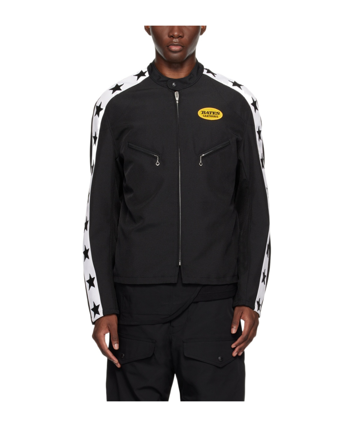 Junya Watanabe Man X Bates Joint Long-sleeved Casual Jacket In Black