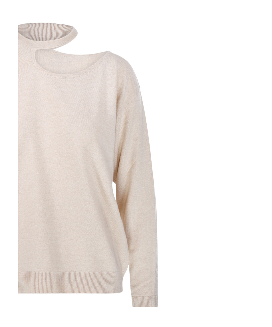Federica Tosi Turtleneck Sweater In Nude