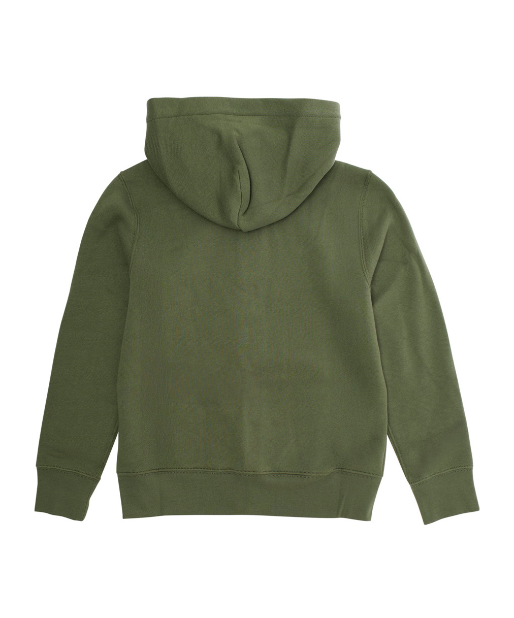 Polo Ralph Lauren Kids Hoodie In Green