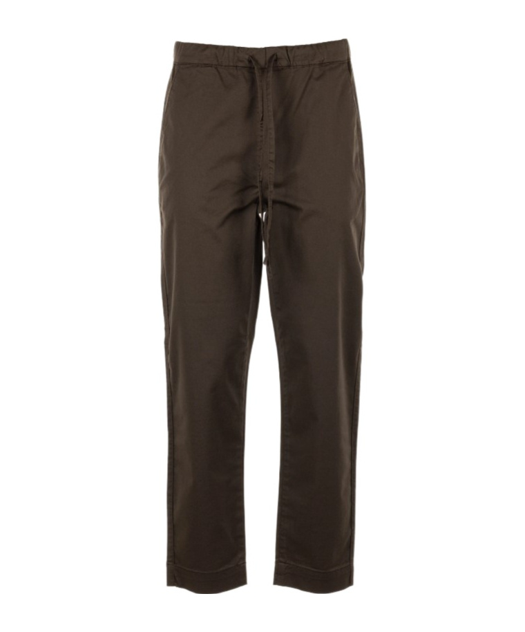 Max Mara Mara Drawstring Pants In Brown