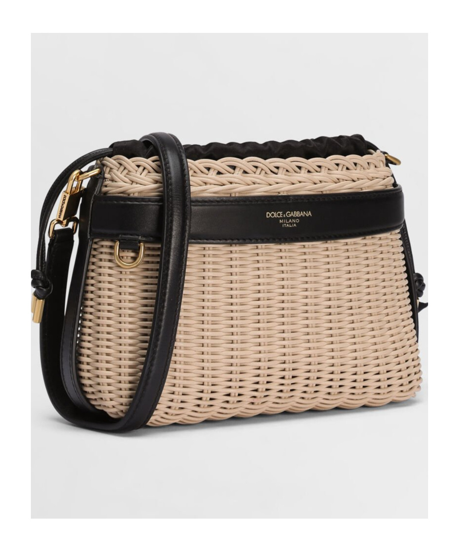 Dolce & Gabbana Small Carla Handbag In Nude