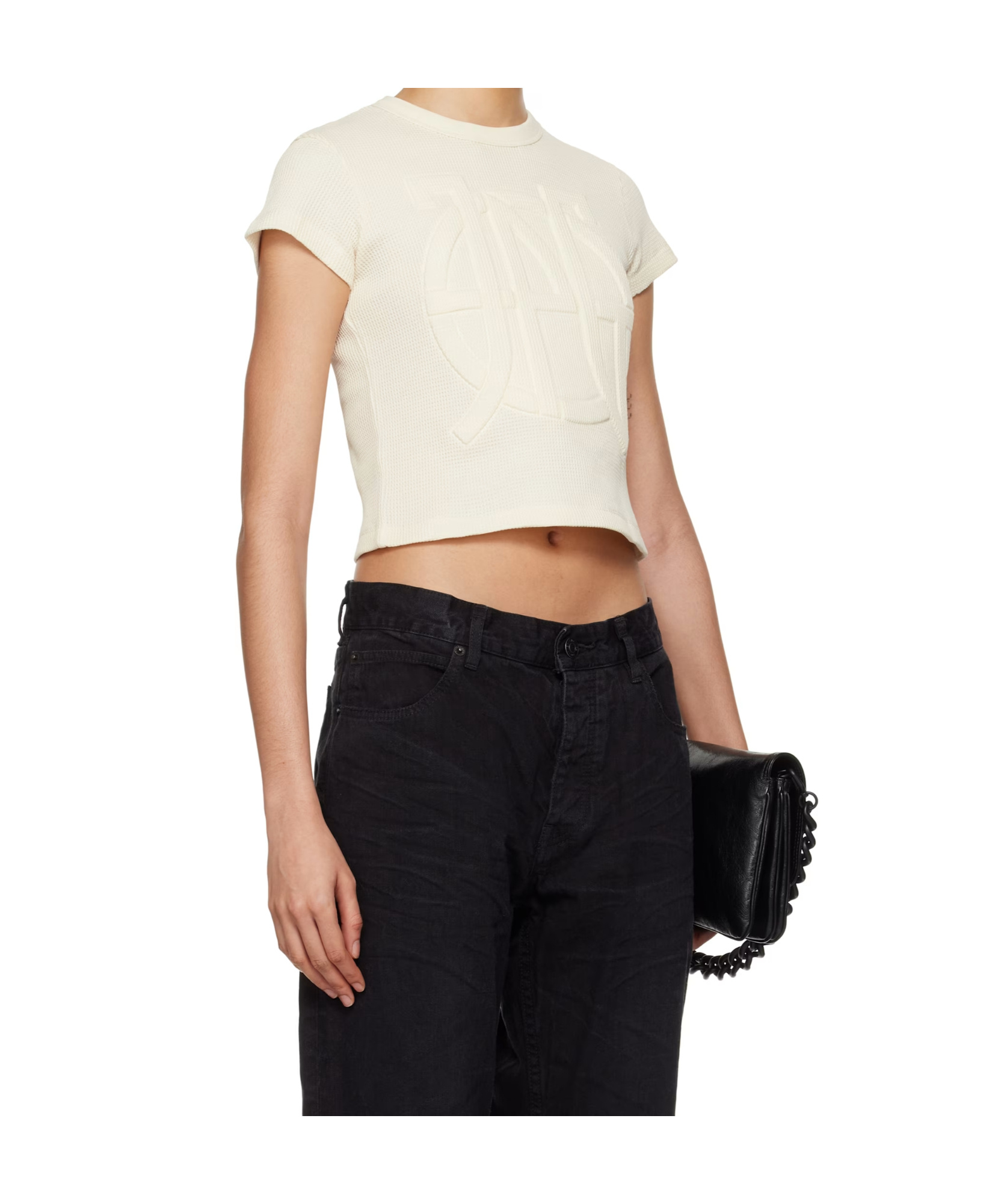 Jean Paul Gaultier Short-sleeved T-shirt In Off-white