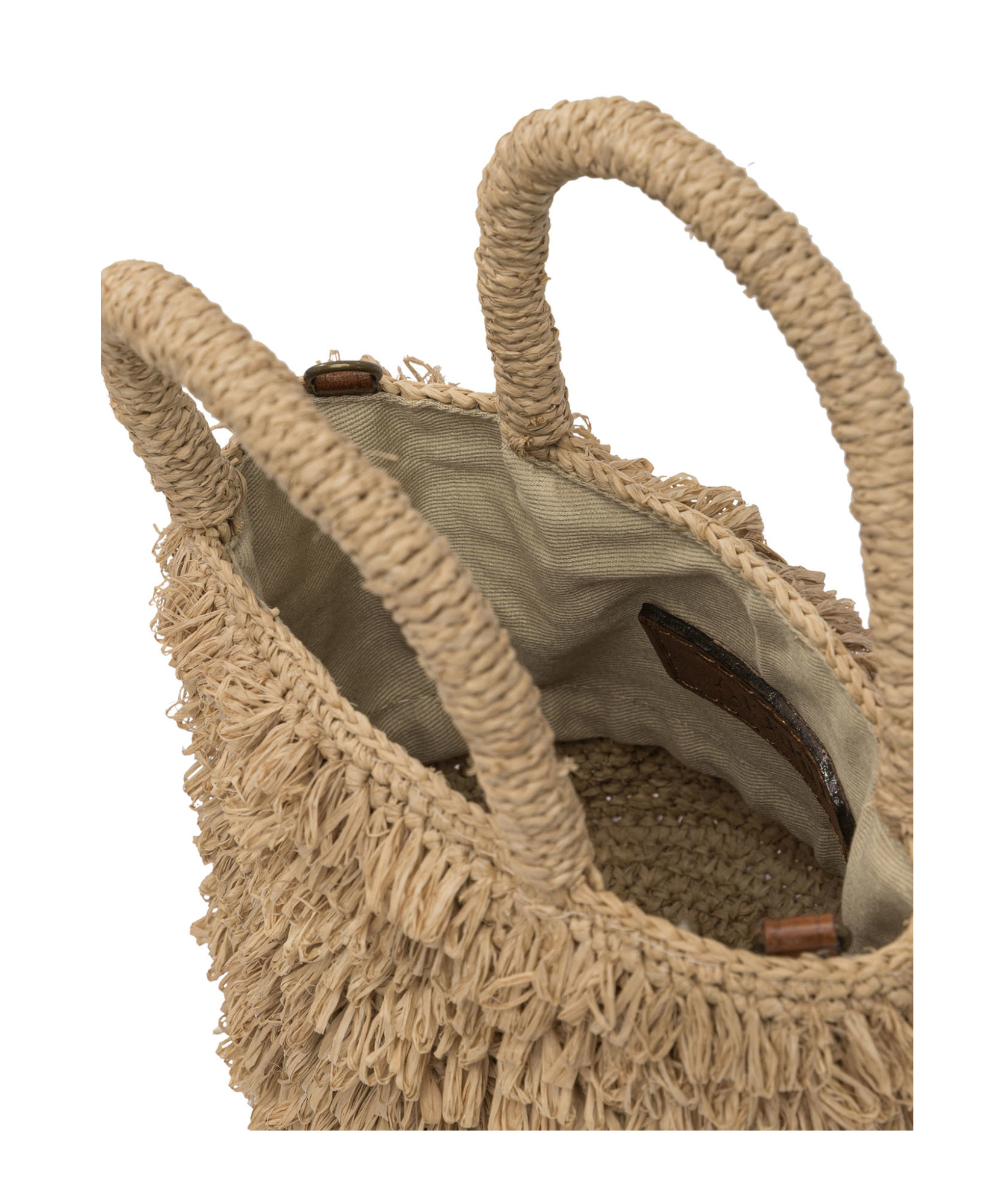 Ibeliv Double Handle Shoulder Bag In Nude