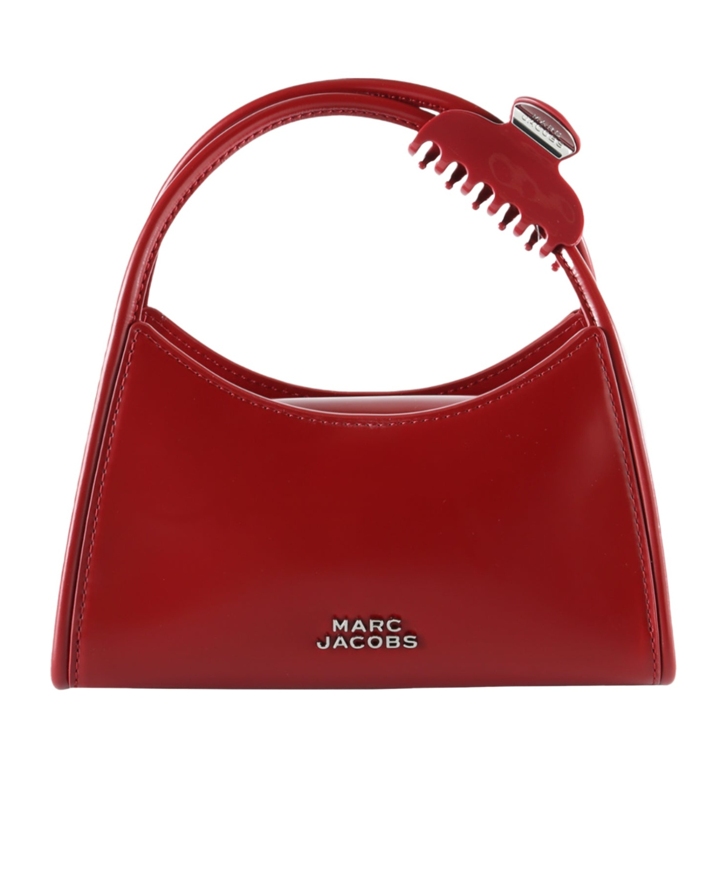 Marc Jacobs The Glam Claw Clip Cross Body Bag In Red