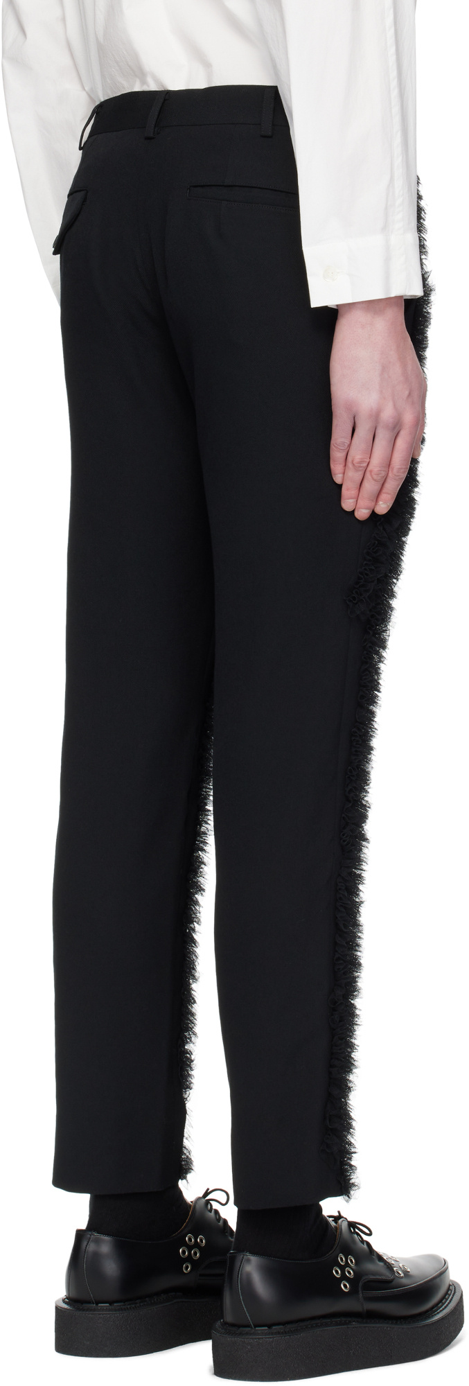 COMME DES GARÇONS BELT LOOPS SLACKS 