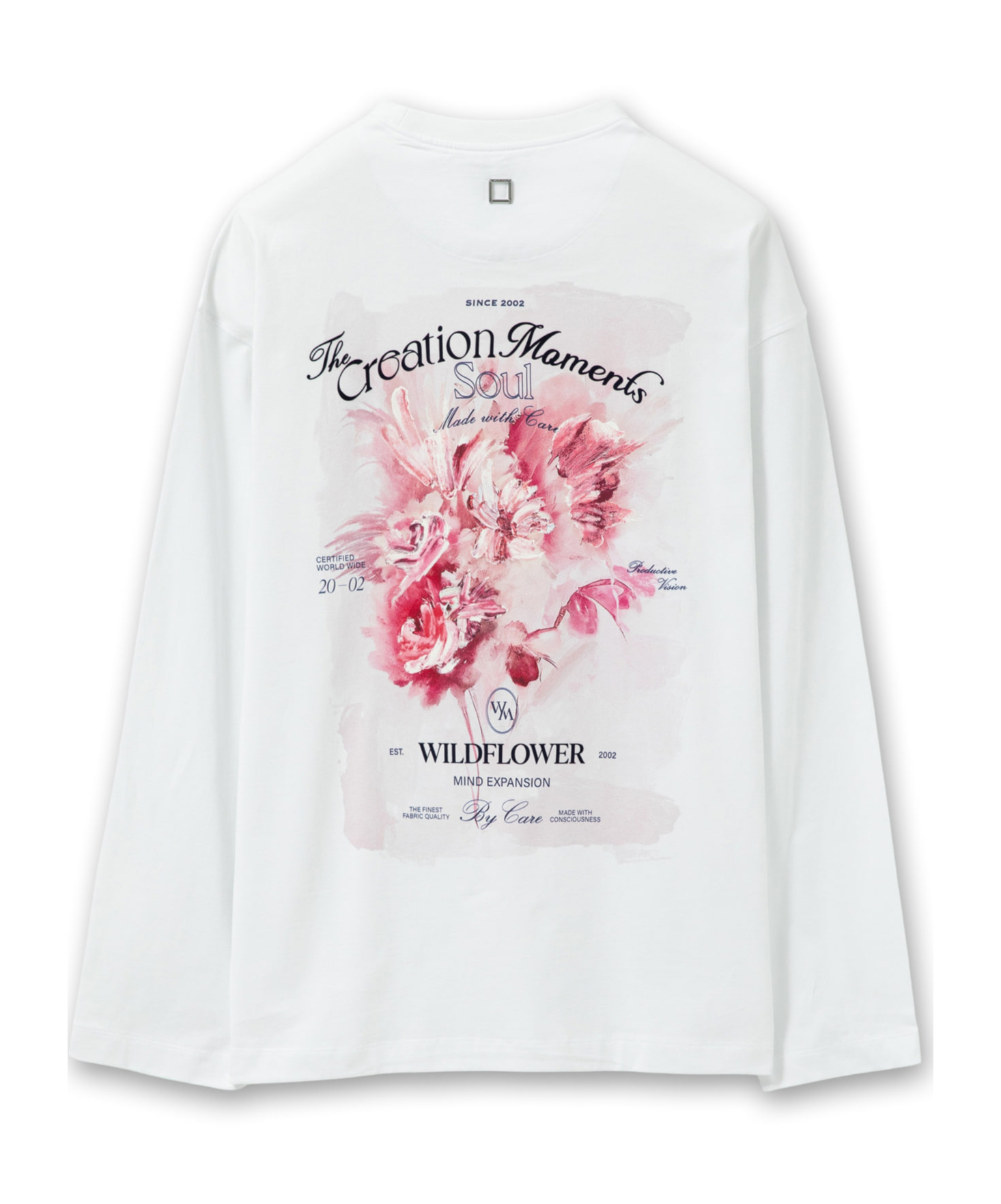Wooyoungmi Round Collar And Long-sleeved T-shirt In White