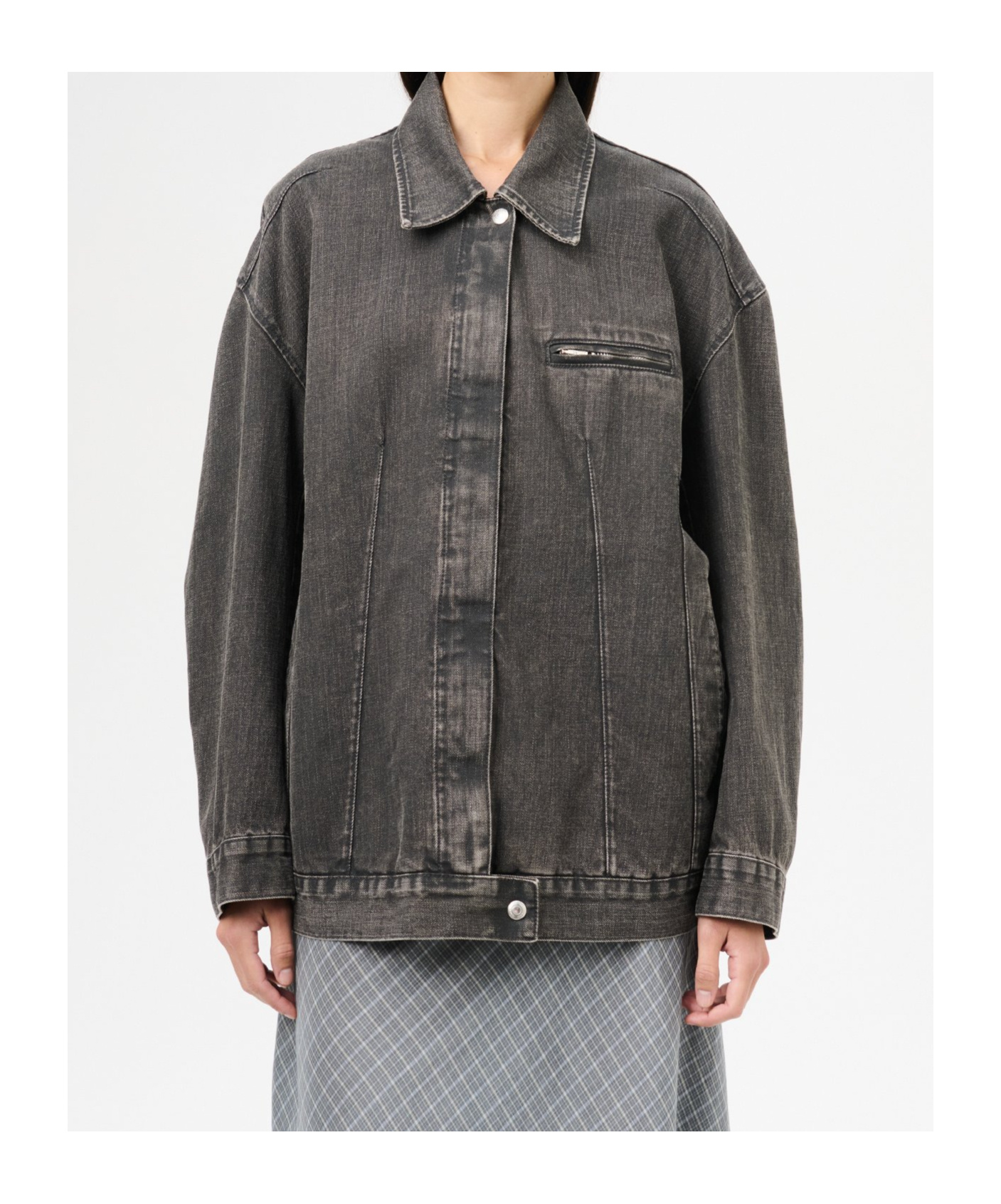 Our Legacy Draft Panelled Denim Jacket