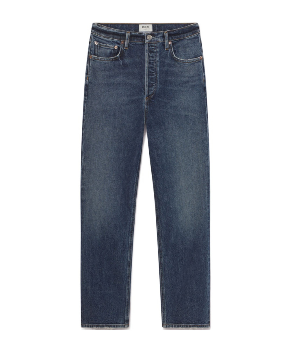 Agolde Valen High Rise Straight Jeans