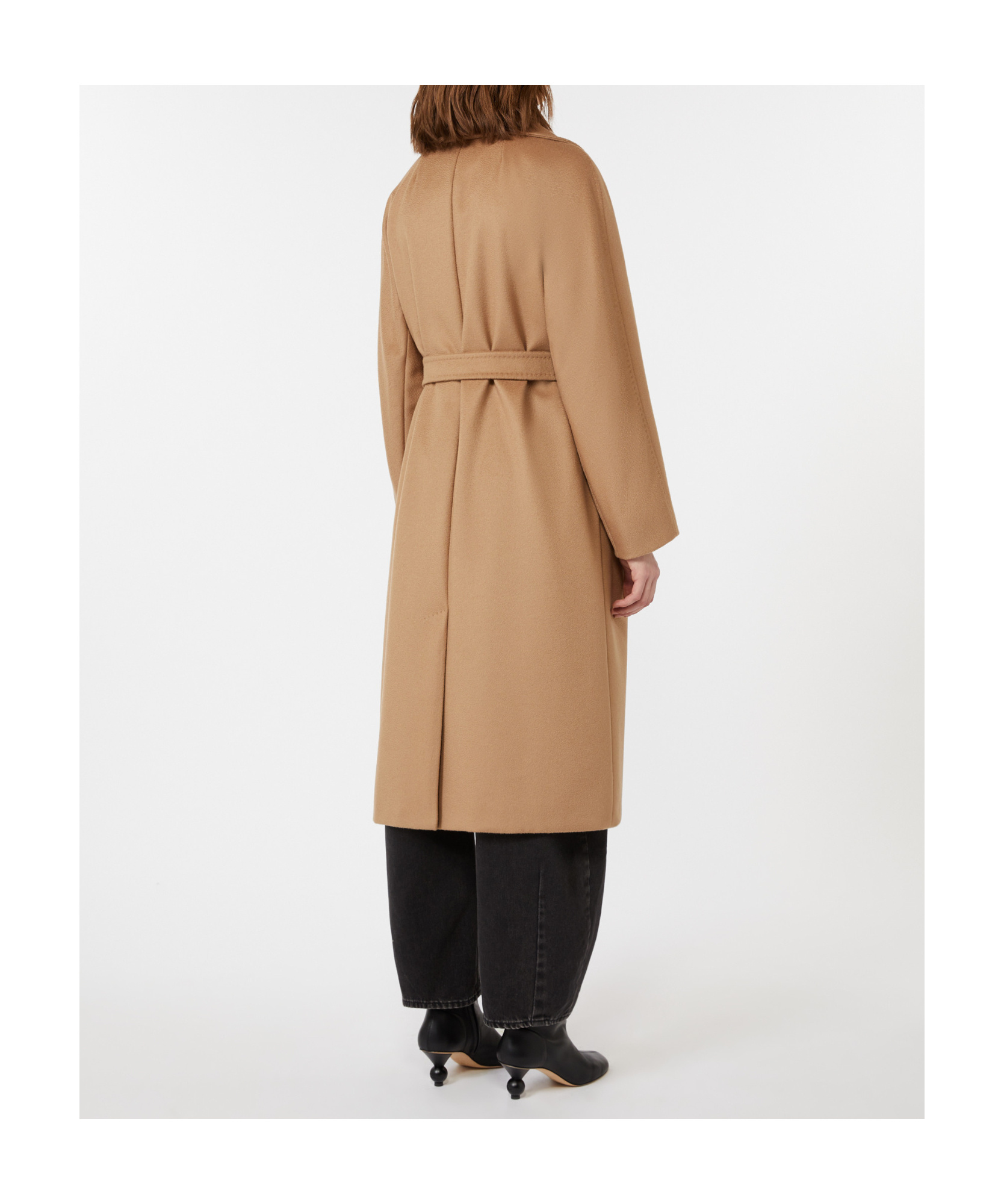 Weekend Max Mara Double-breasted Wool Mid-length Coat In Multi