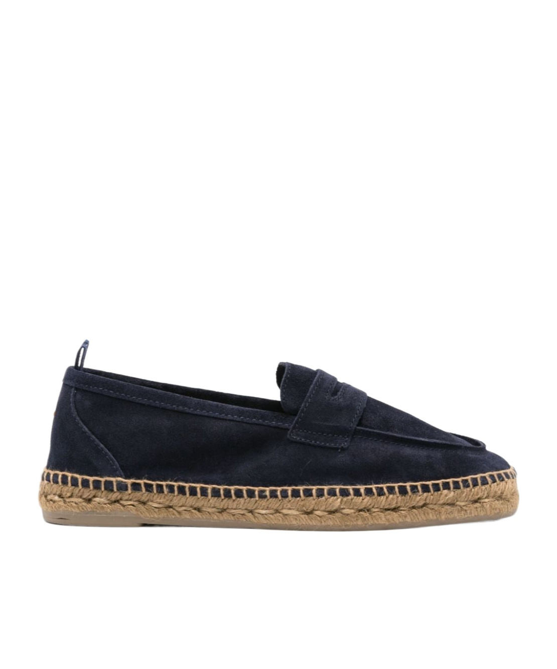 Castañer Nacho Blue Espadrillas With Penny Slot In Suede Man In Blue