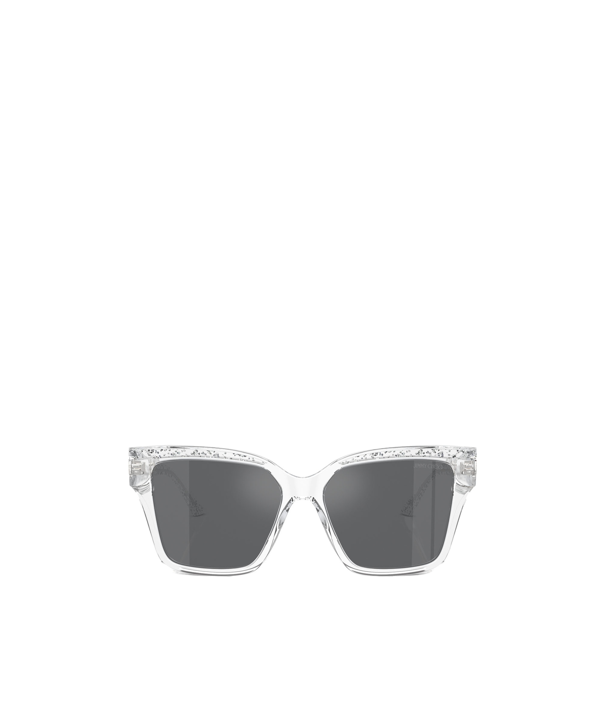 Jimmy Choo Womens Clear Jc5003 Butterfly-frame Acetate Sunglasses In Black