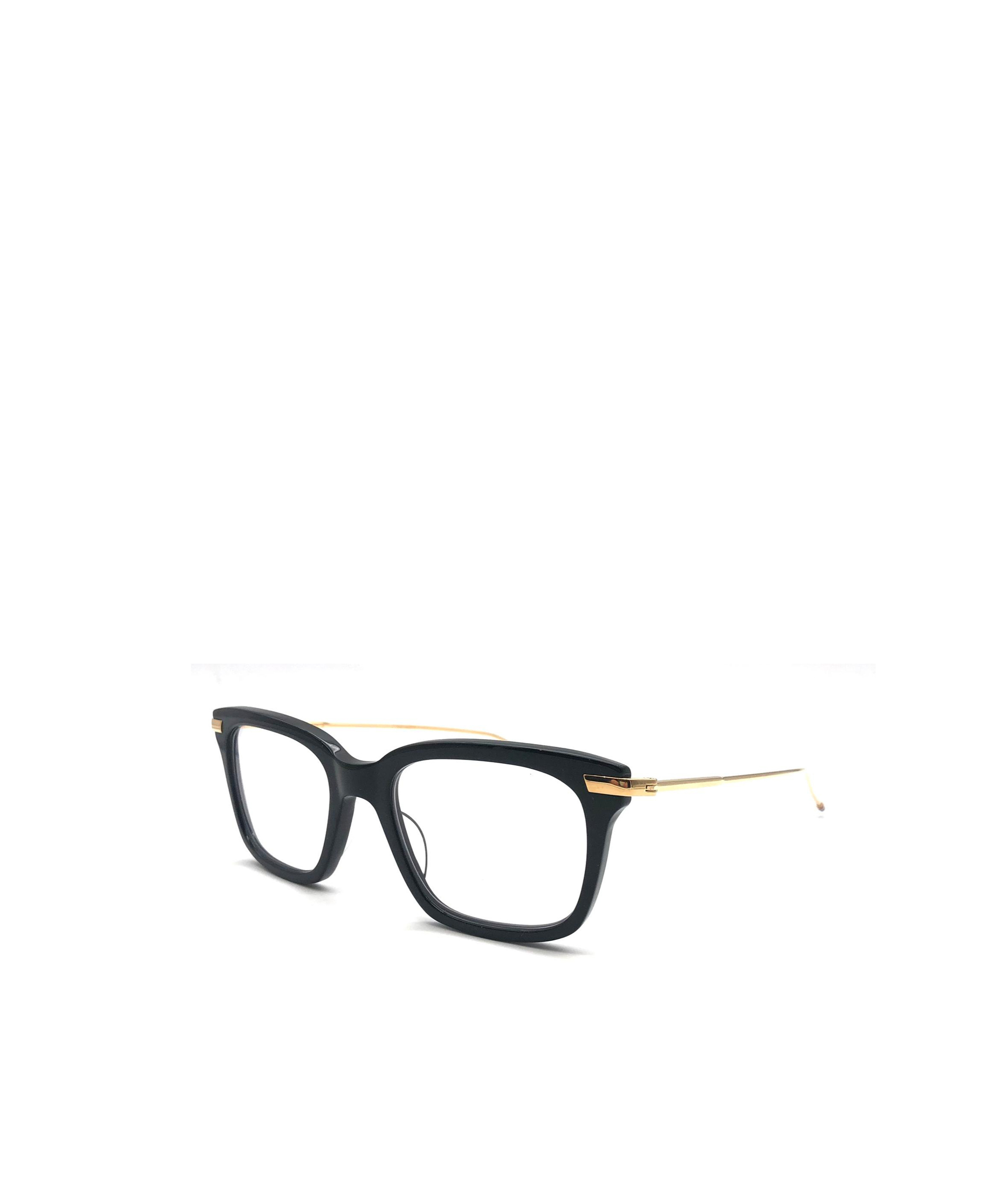 Thom Browne Eyewear Square Frame Glasses In Black