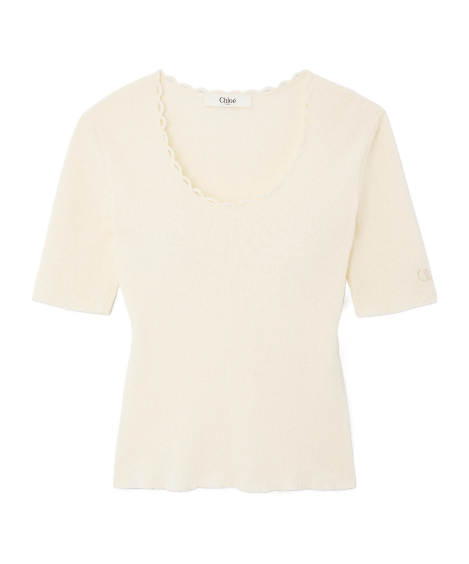 Chloé Short-sleeved T-shirt In White
