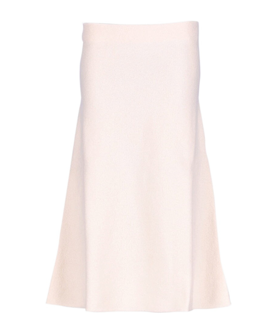 Jil Sander Wool Skirt In Pink
