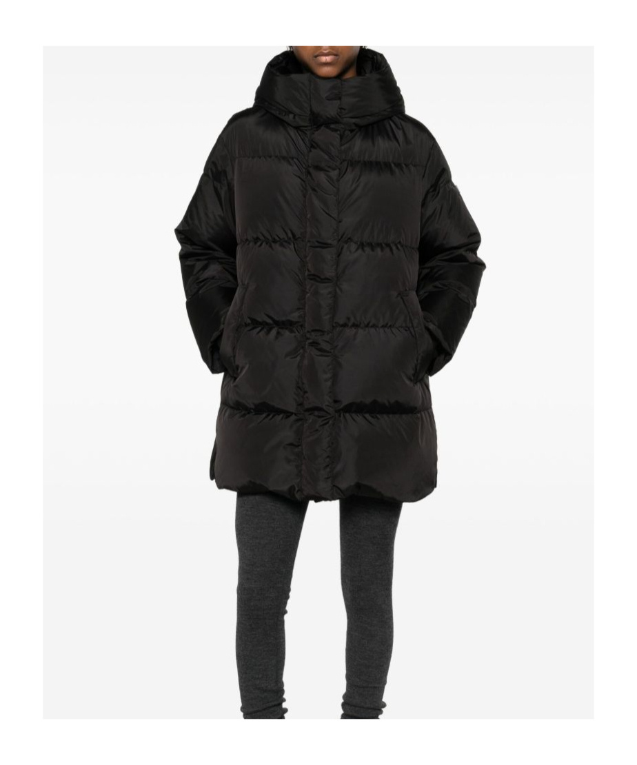 Lempelius Anu Midi Down Jacket In Black