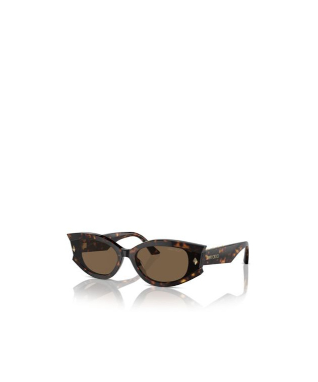 Jimmy Choo Eyewear Cat-eye Sunglasses In Brown