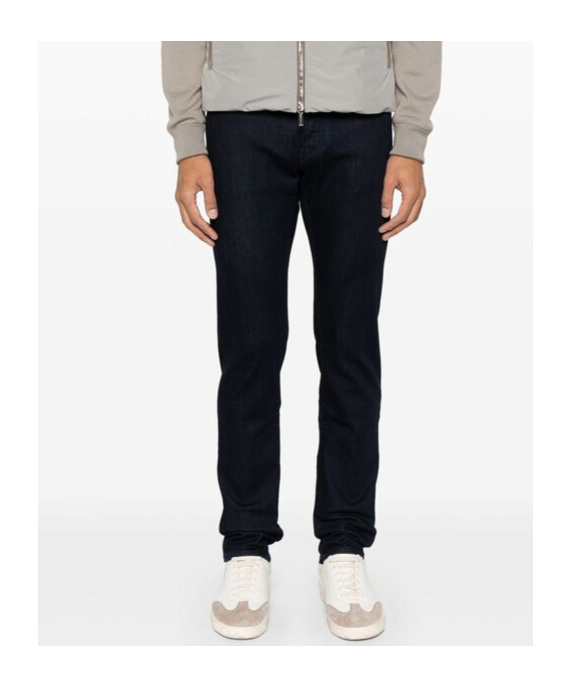 JACOB COHEN BELT-LOOP JEANS