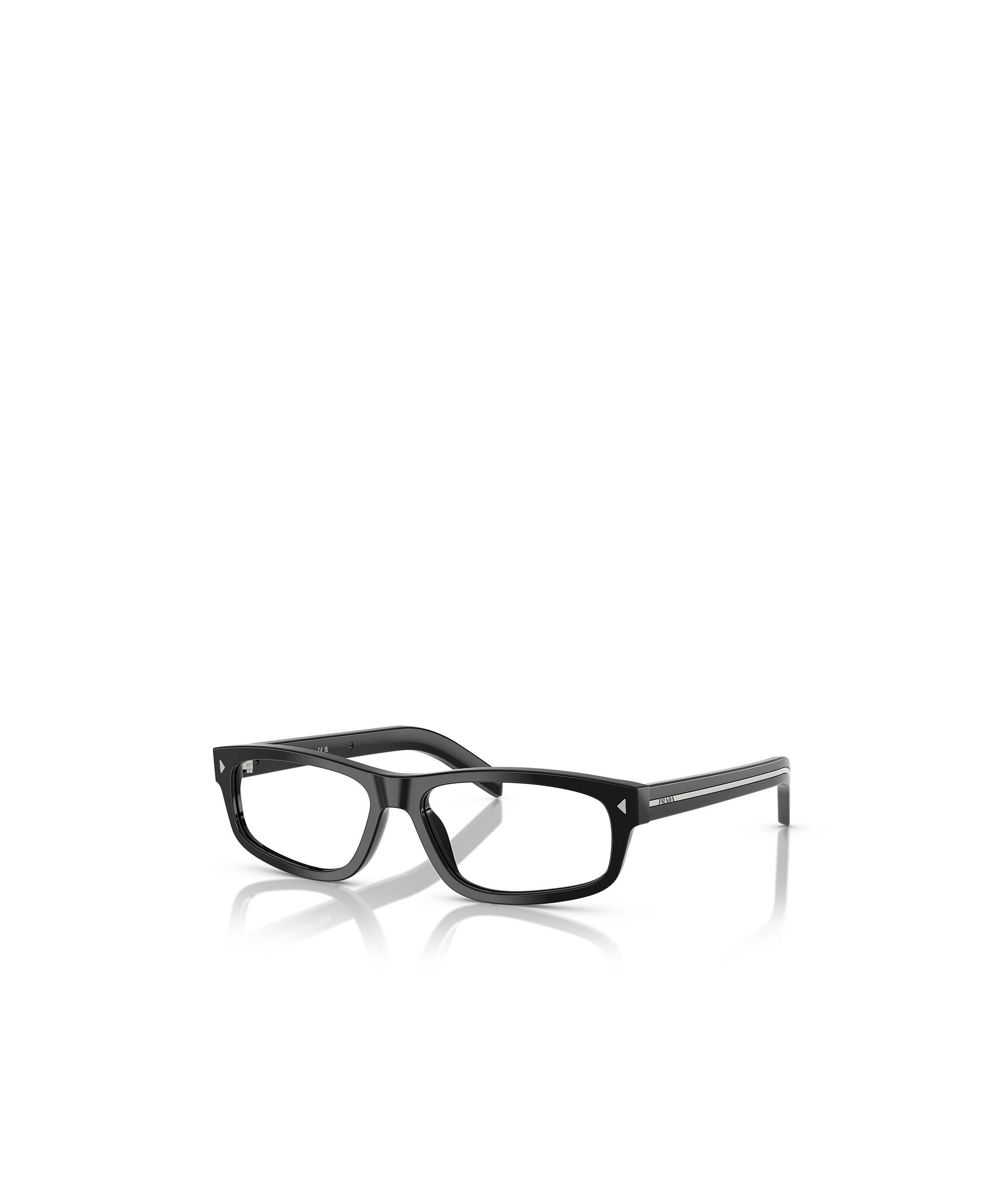 Prada Rectangular Flat Mirror In Black