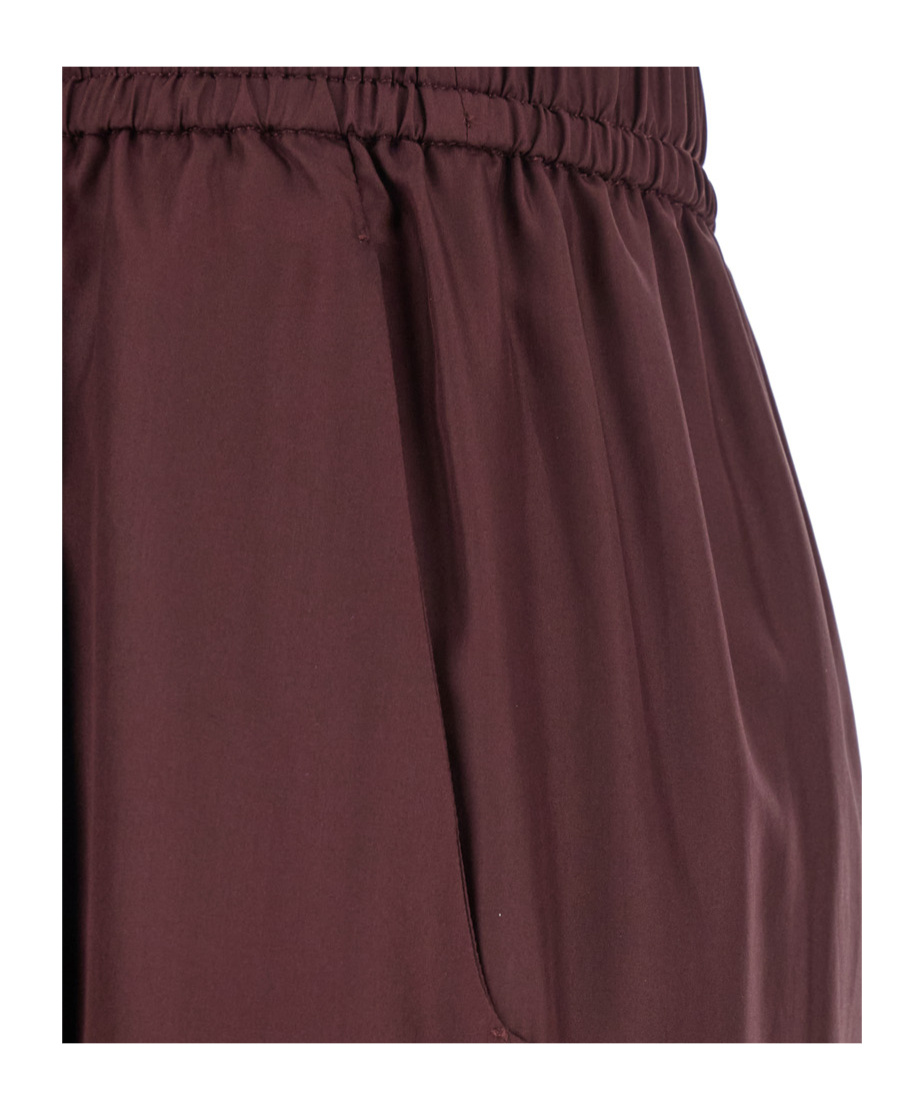 Shop Forte Forte Elasticated Wide-leg Trousers