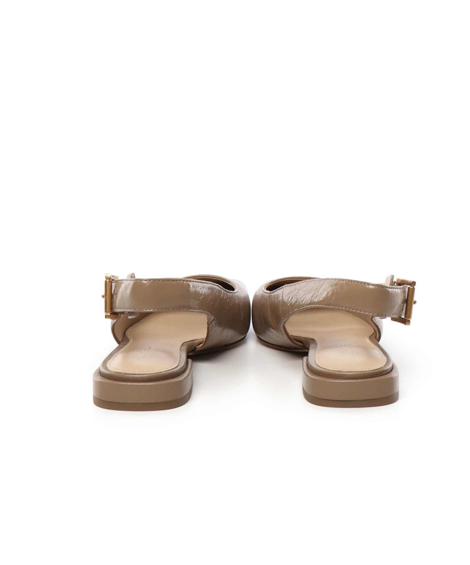 Michael Michael Kors Pointed Flat Sandals In Brown