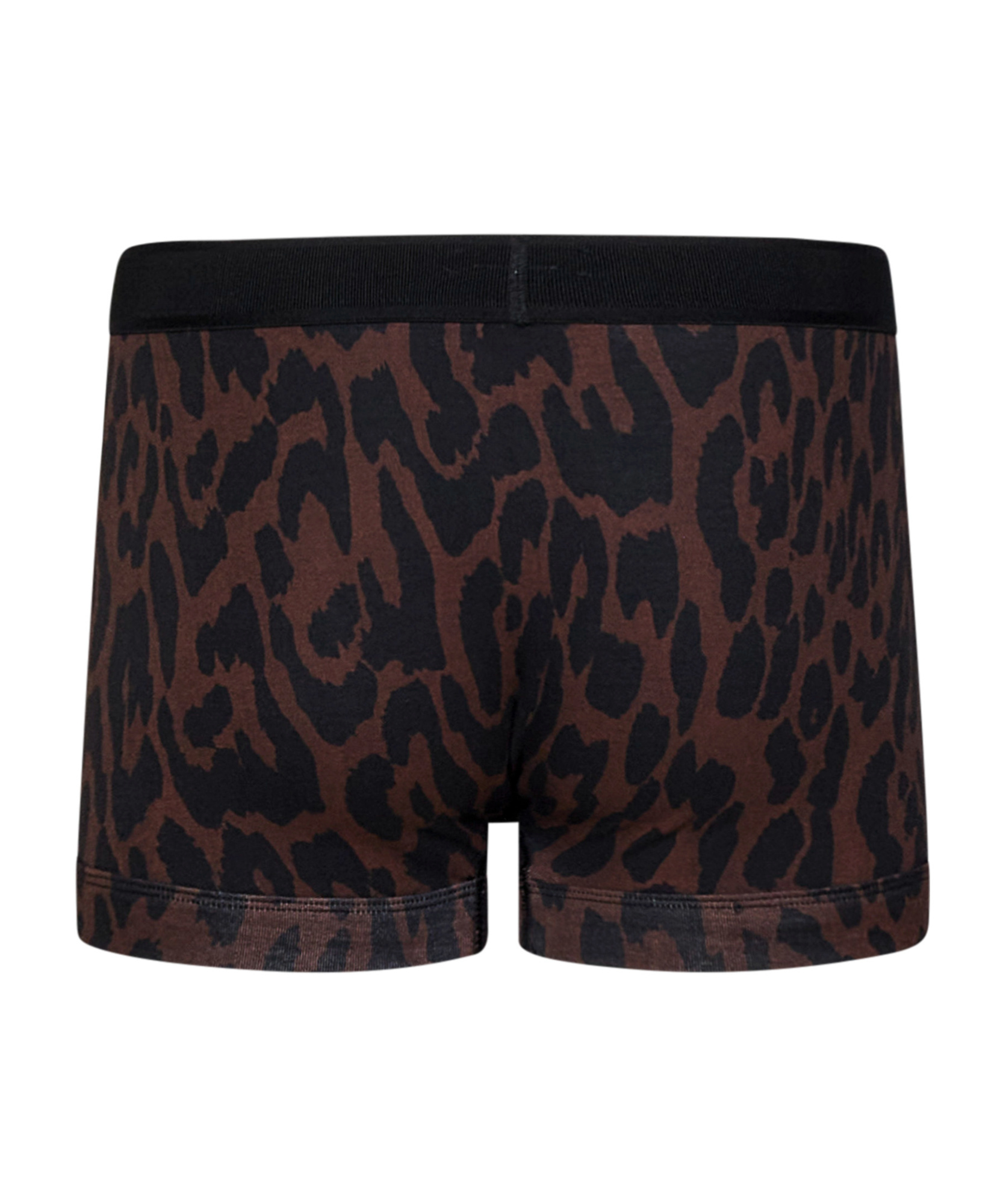 Shop Tom Ford Leopard Printed Boxers In Black