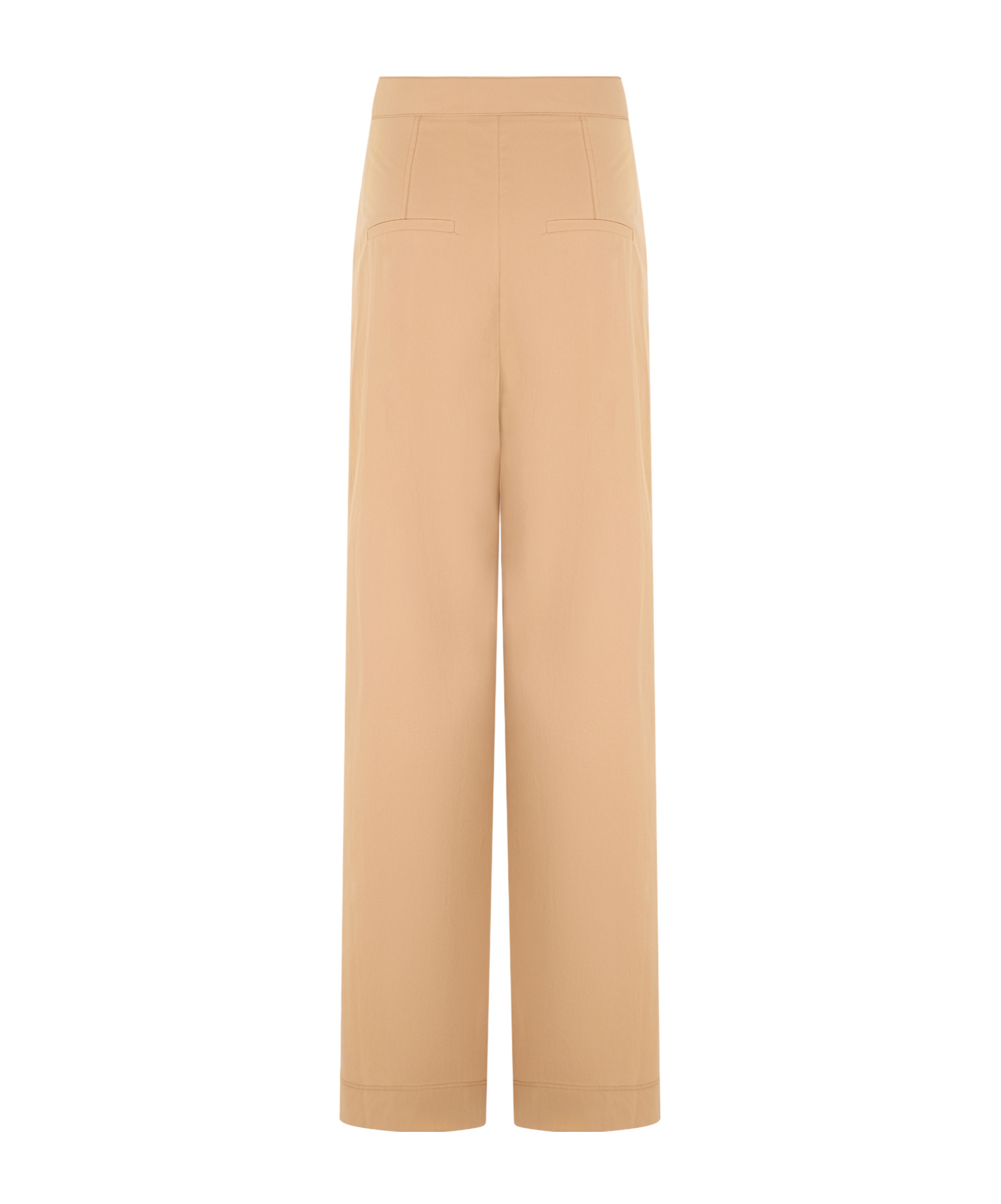 Veronica Beard Heron Pleated Wide Leg Pants In Brown