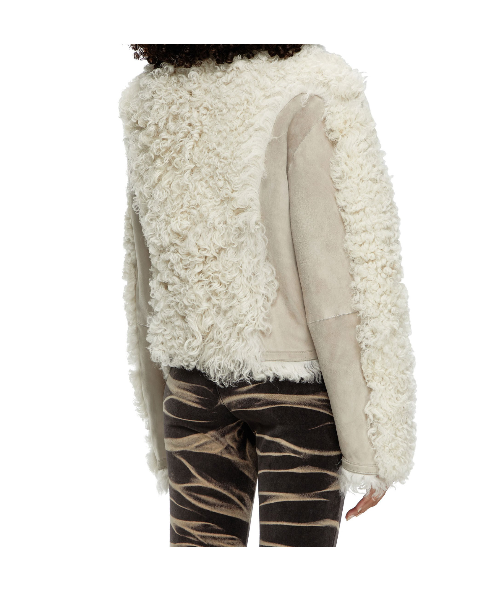 Diesel L-aurel Jacket In White