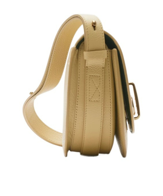 Burberry Small Rocking Horse Shoulder Bag In Nude