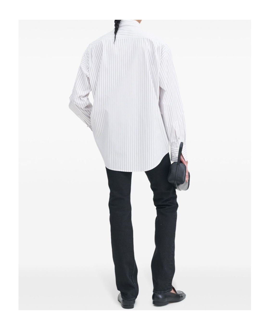 Filippa K Classic Stripe Shirt In White