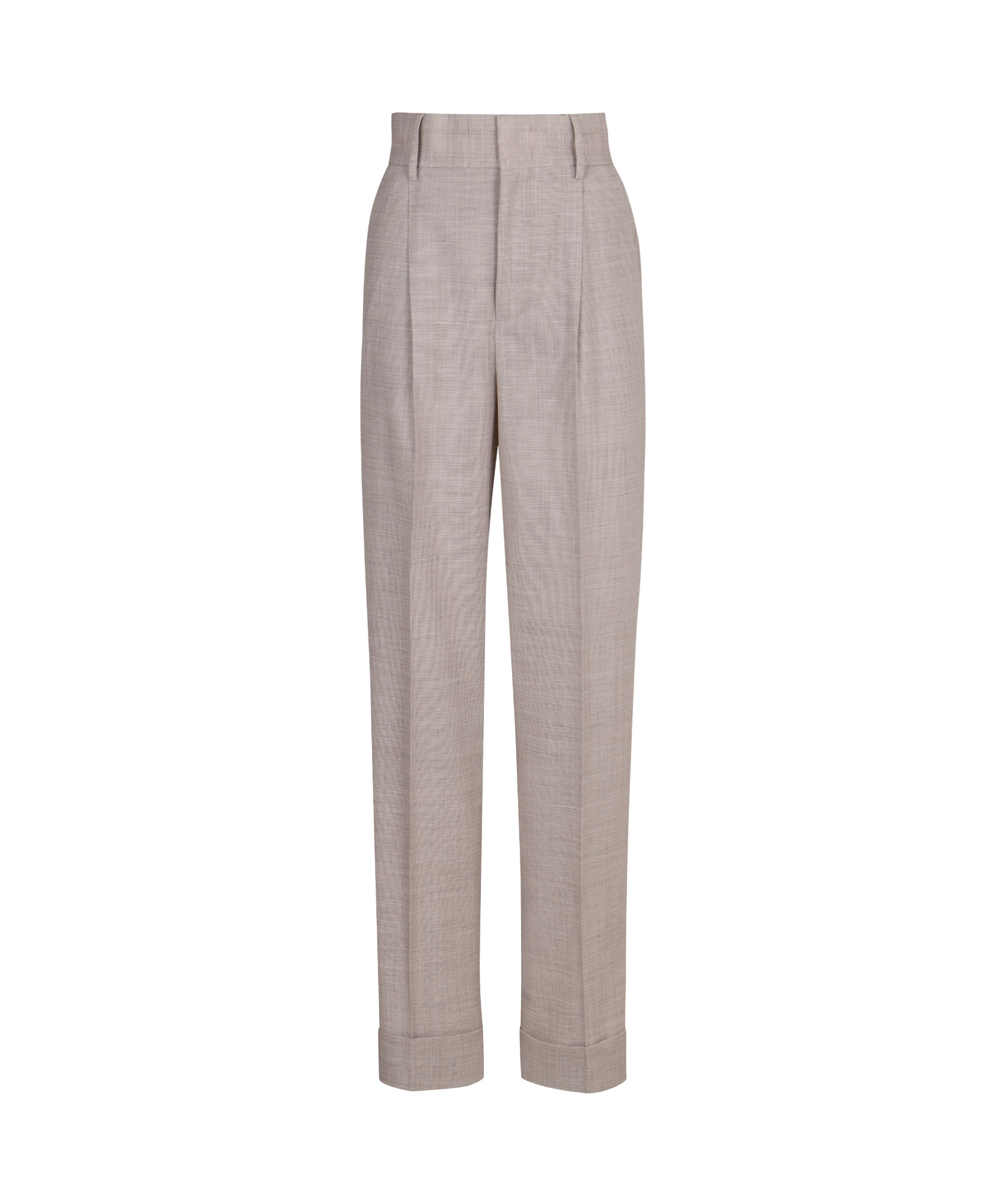 Philosophy Di Lorenzo Serafini Sophisticated Wool Trousers For Women In Nude
