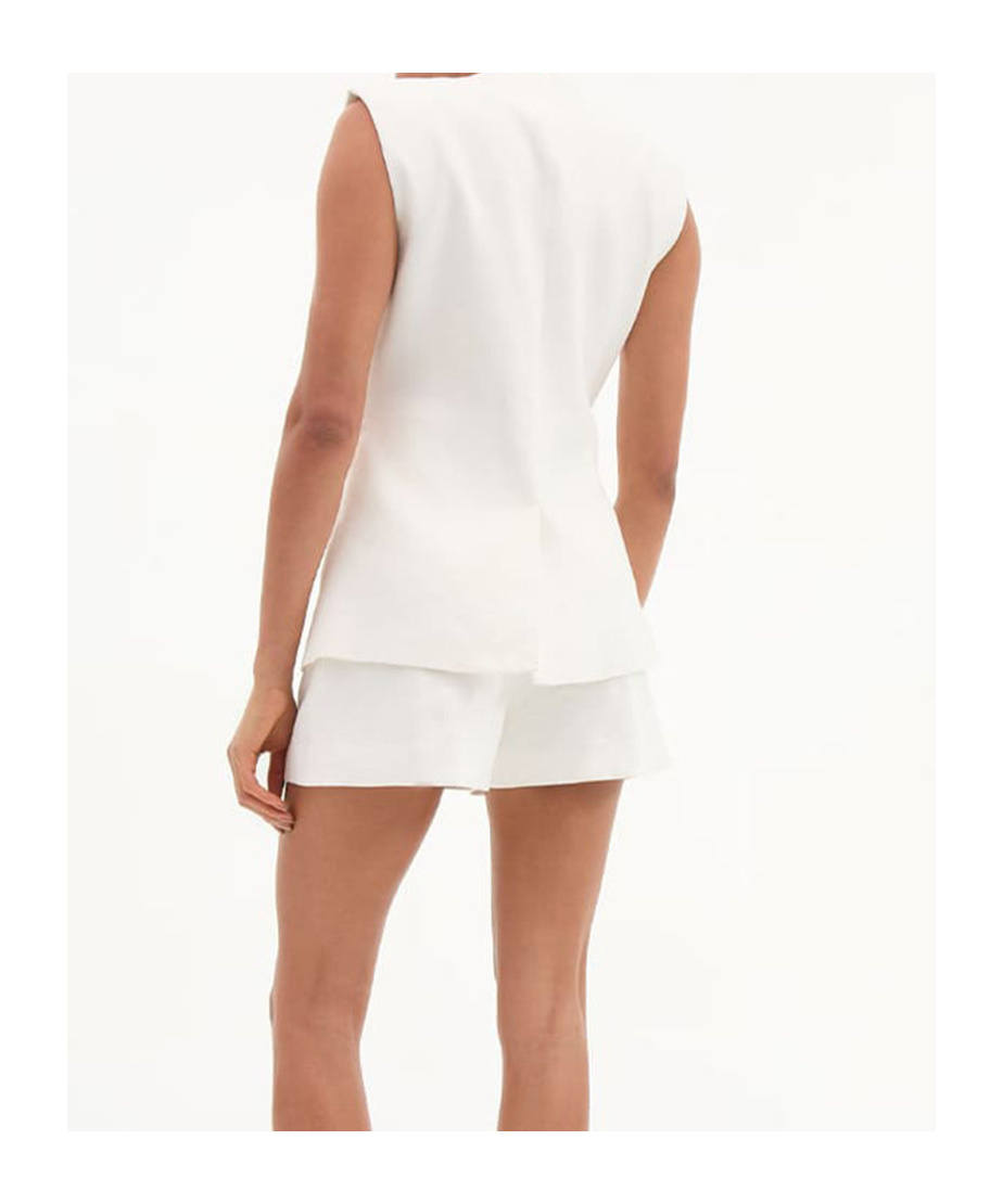Veronica Beard Tamara Vest In White
