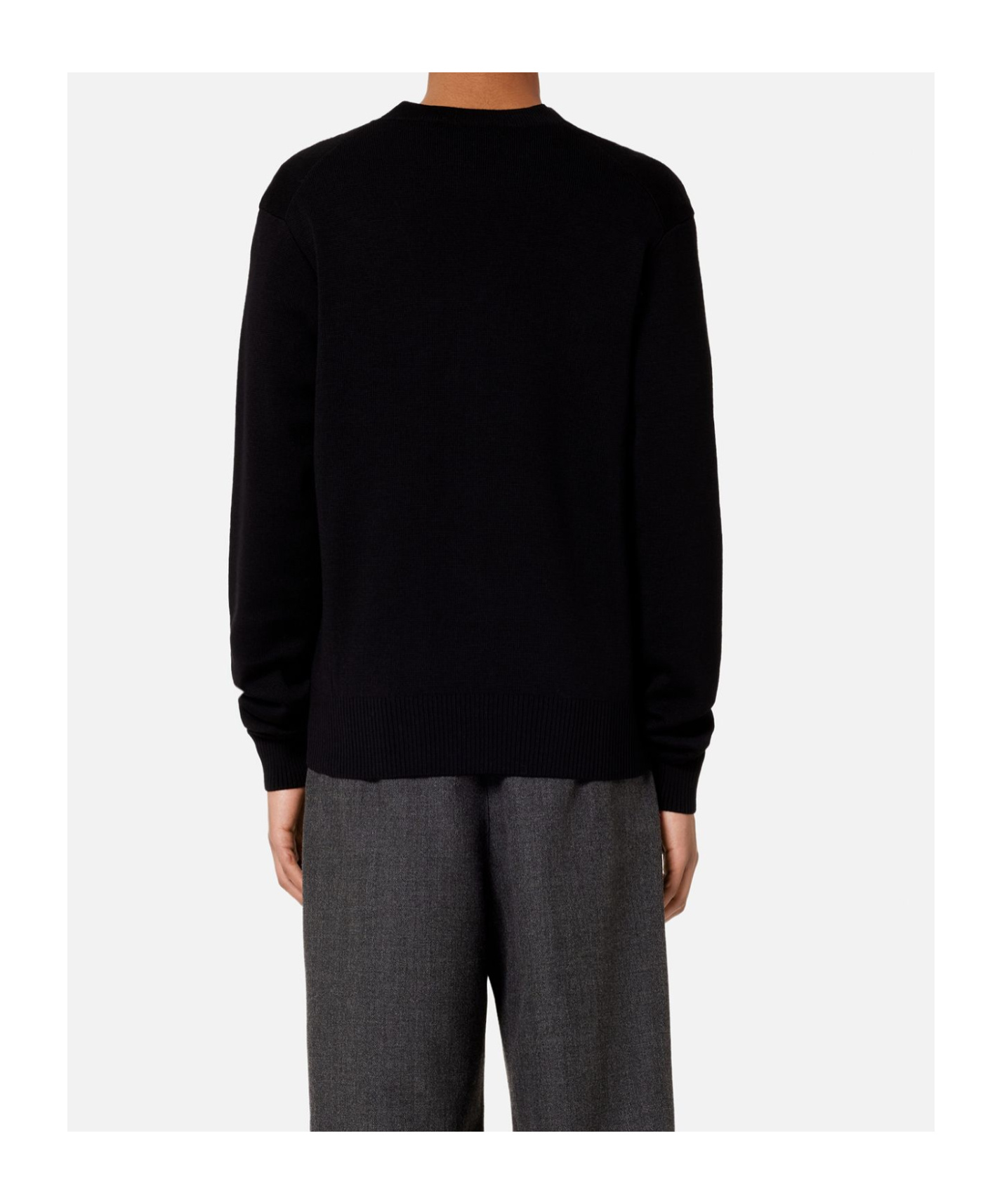 Ami Alexandre Mattiussi Ami Paris Ami Paris De Coeur Cardigan In Black