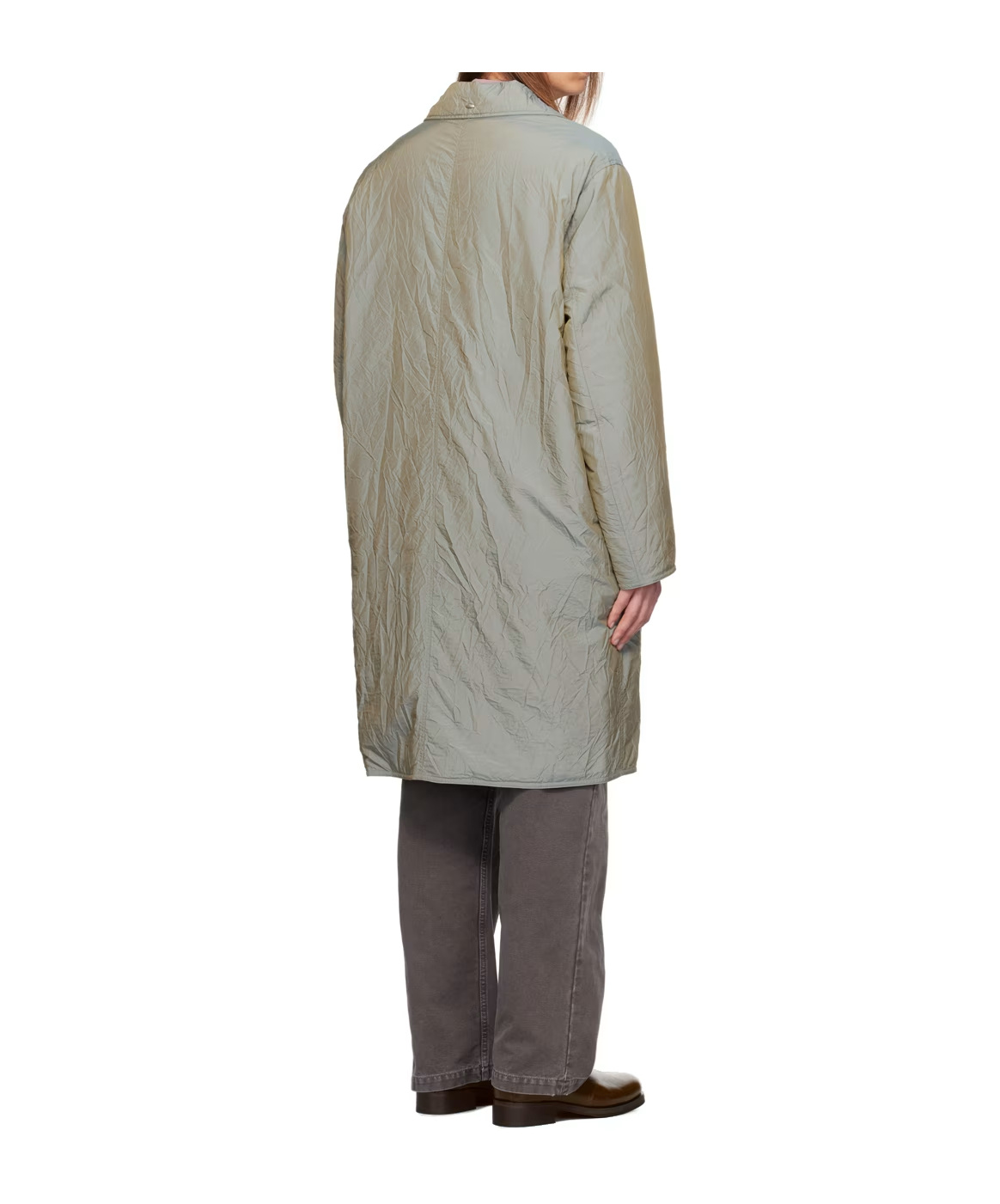 Our Legacy Blithe Lapel Coat In Gray