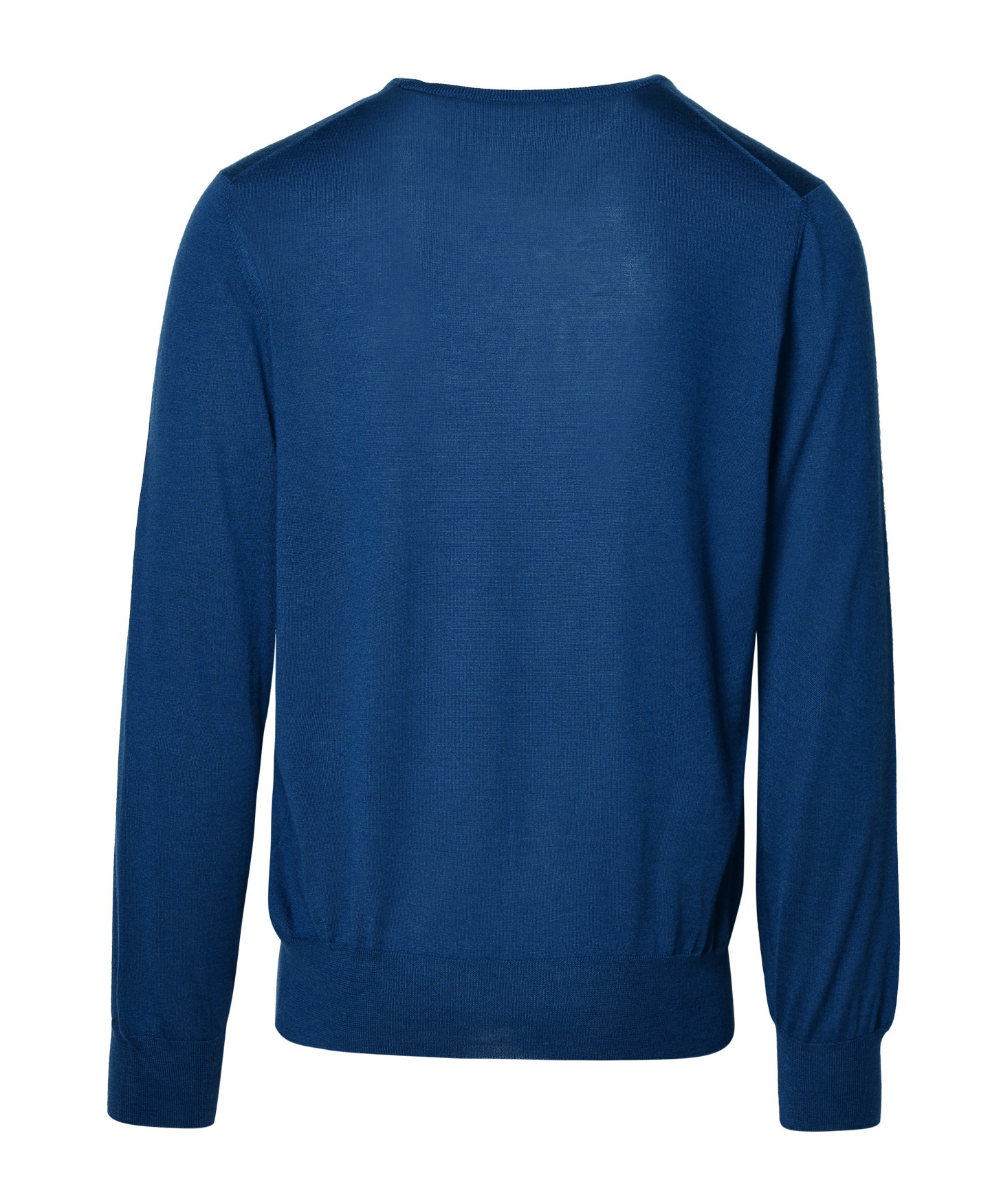 Gran Sasso Navy Blue Cashmere Crew Neck Sweate In Blue