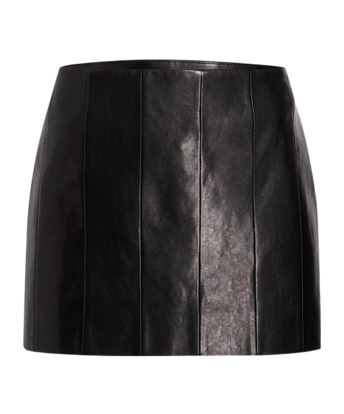 Khaite Meelar Mini Skirt In Black
