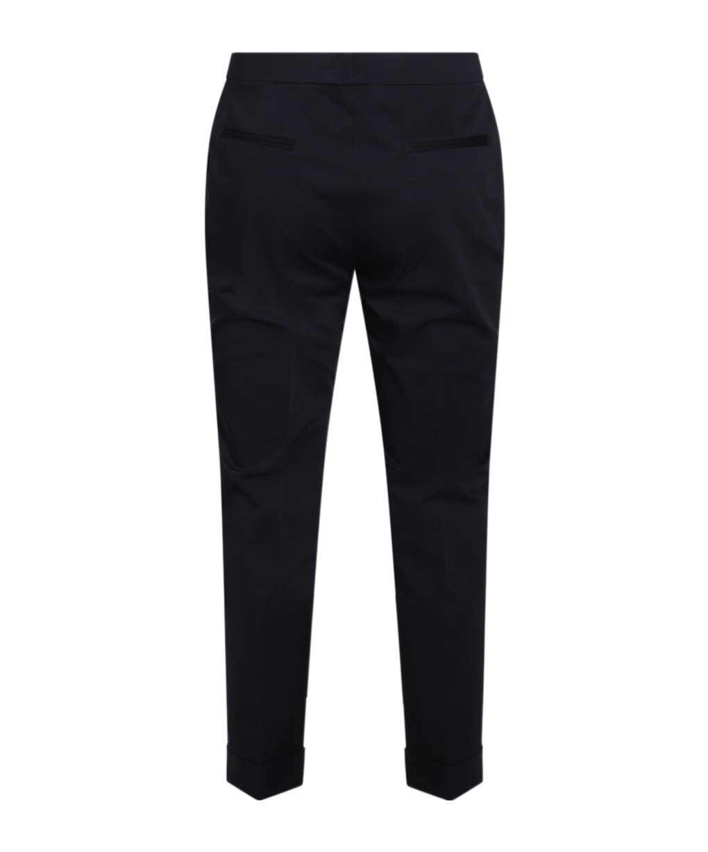 Etro Tapered Casual Pants In Black
