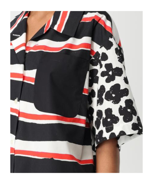 Msgm Striped Cotton Shirt