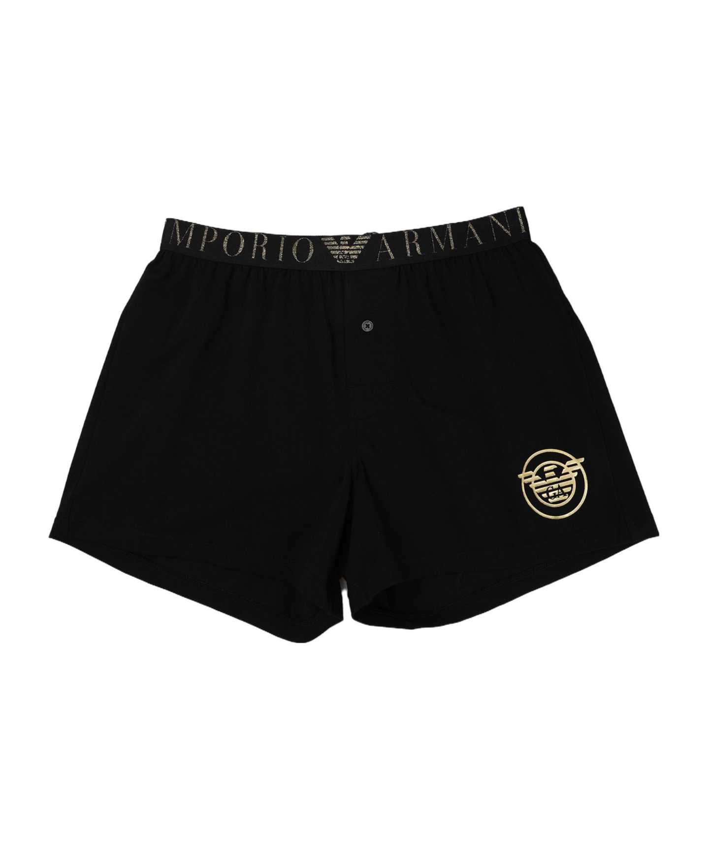 Emporio Armani Boxer Briefs In Black