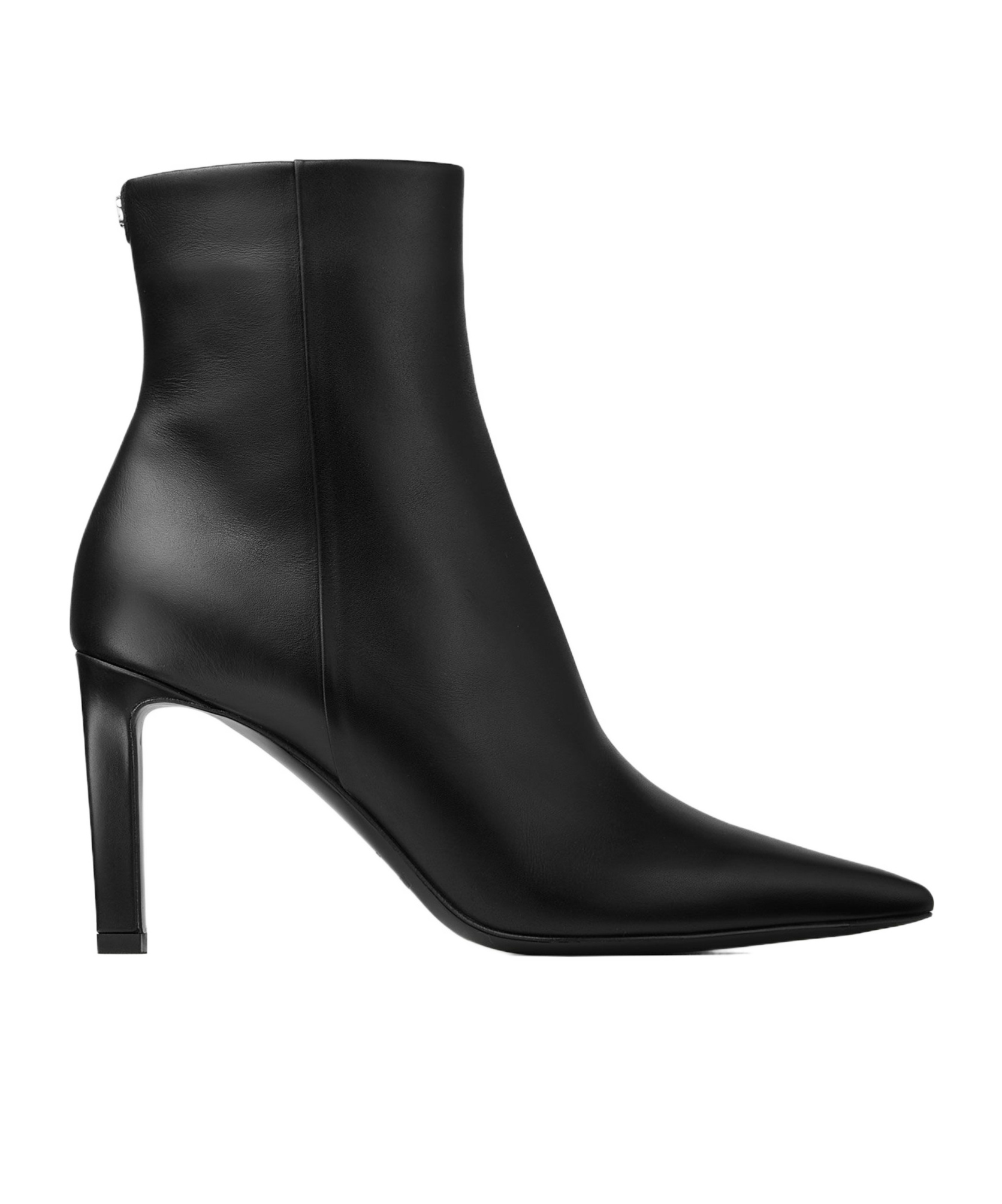 Jimmy Choo Frankie 85 Calf Leather Ankle Boots In Black