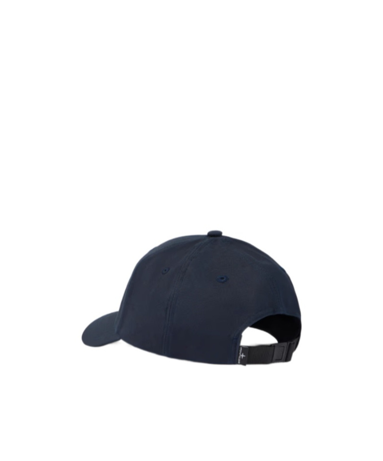 STONE ISLAND BASEBALL CAP WITH COMPASS EMBROIDERY AND ADJUSTABLE STRAP
