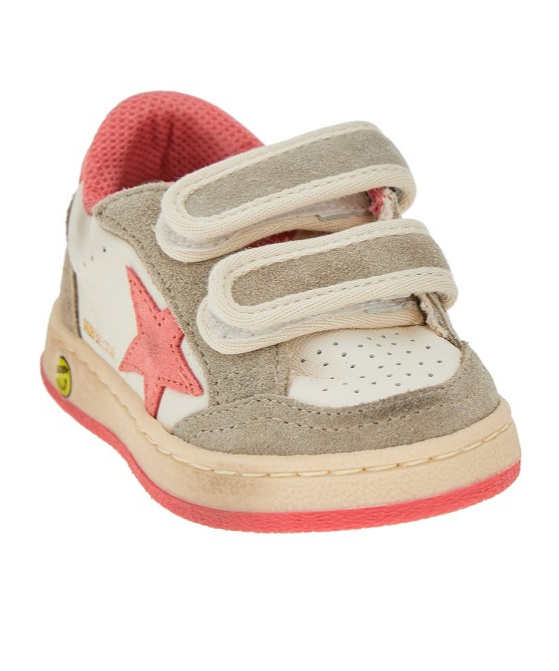 Golden Goose Star Sticker Sneakers In Nude