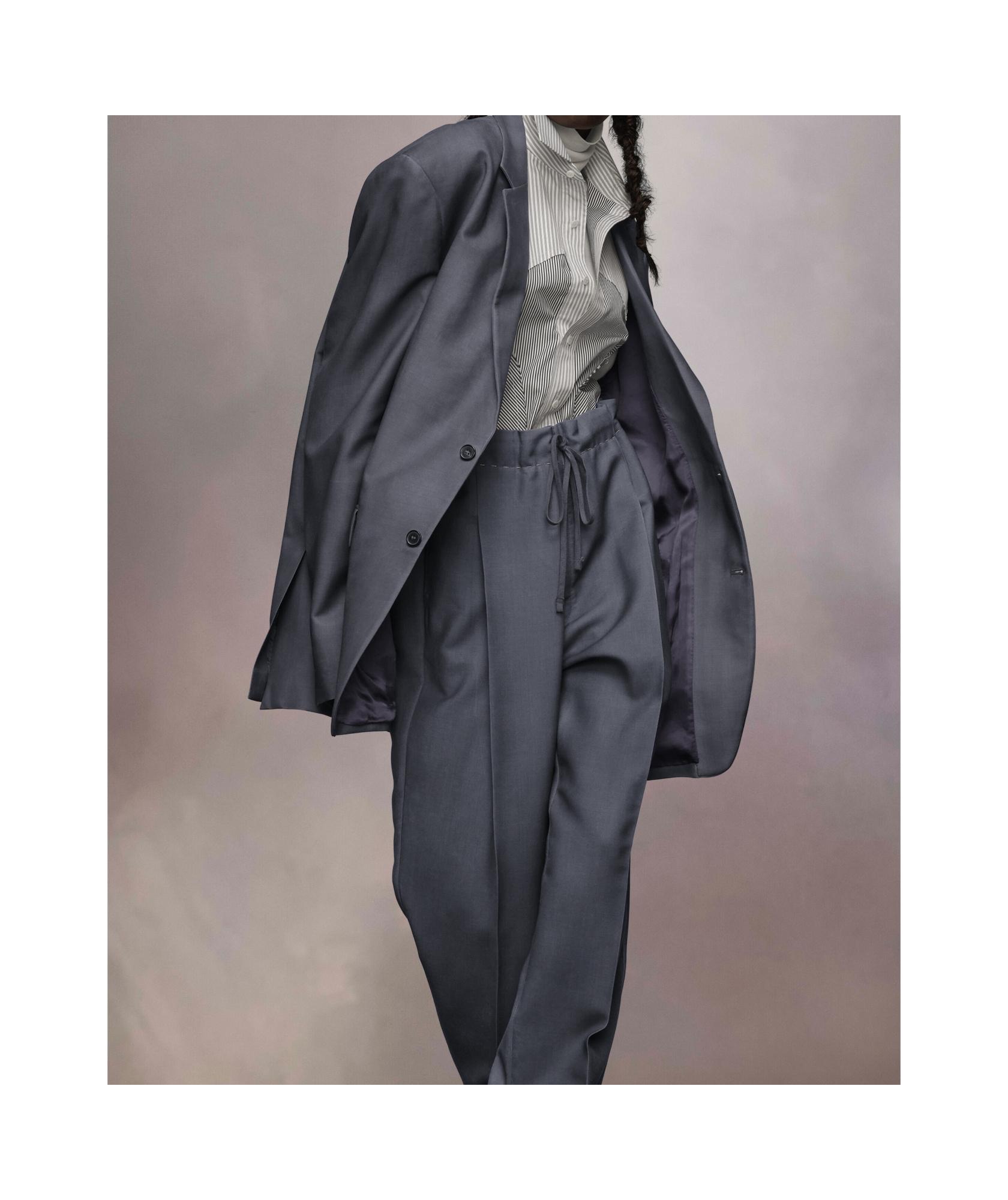 Maison Margiela Four-stitch Single-breasted Blazer In Black