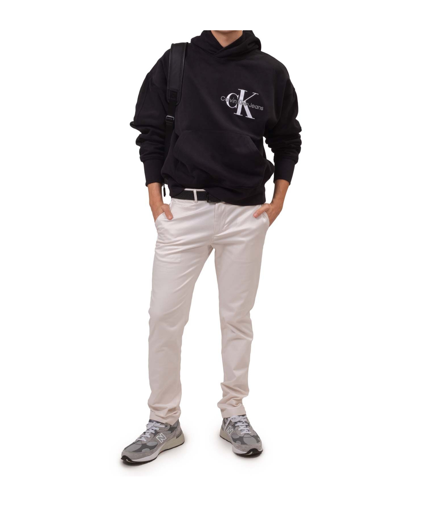 Shop Calvin Klein Jeans Est.1978 Long-sleeved Sweater In Black
